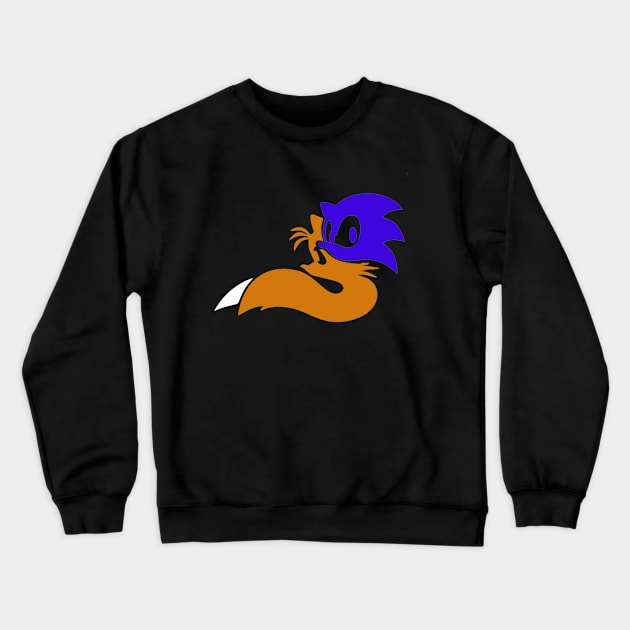 sonic&tails Crewneck Sweatshirt by Antoniow215